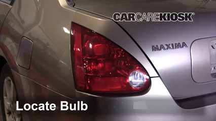 2006 Nissan Maxima SE 3.5L V6 Lights Reverse Light (replace bulb)